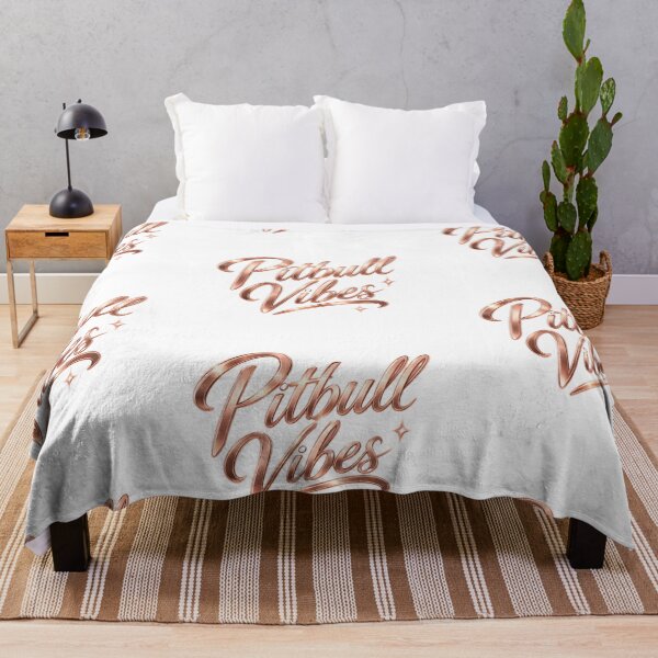 Item preview, Pitbull Vibes Elegant Rose Script designed and sold by My Pitbull Place.