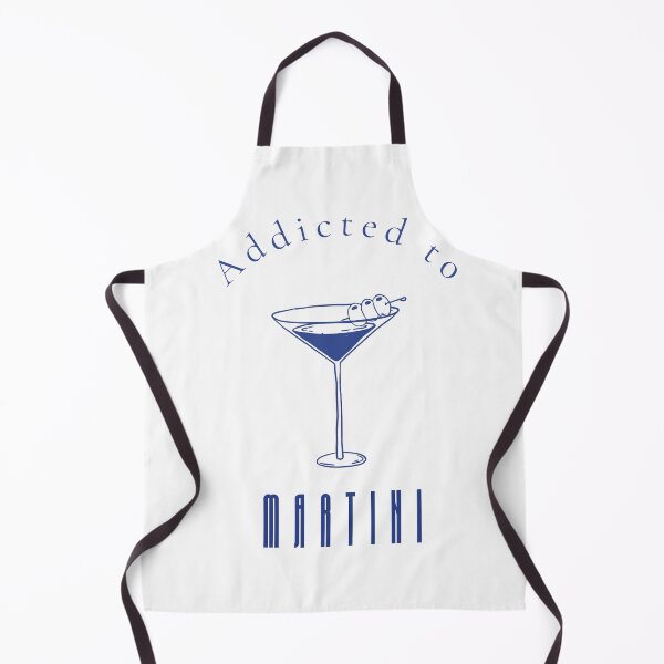 Item preview, Addicted to Martini — Minimalist Cocktail Wall Art Print for Bar Lovers designed and sold by MoodsOfMine.