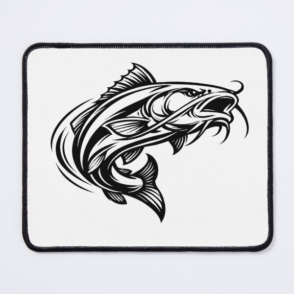 Item preview, Catfish King Angler Graphic Shirt designed and sold by GeaSupplyStudio.