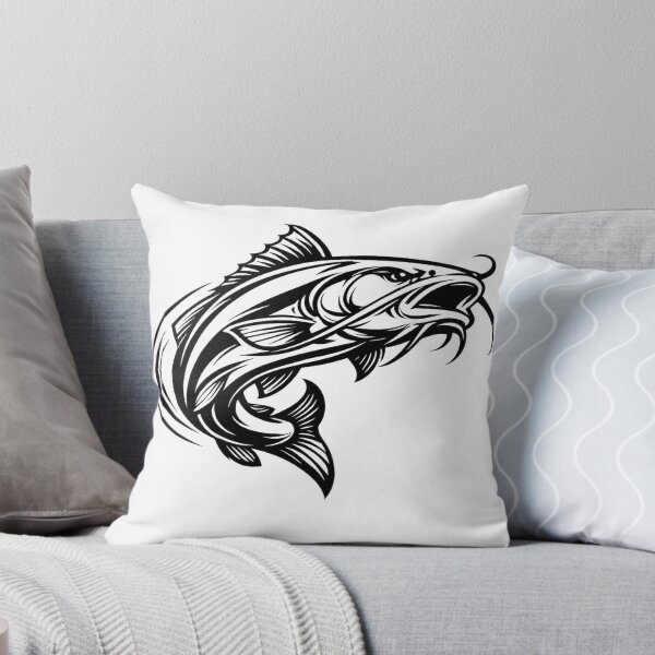 Item preview, Catfish King Angler Graphic Shirt designed and sold by GeaSupplyStudio.