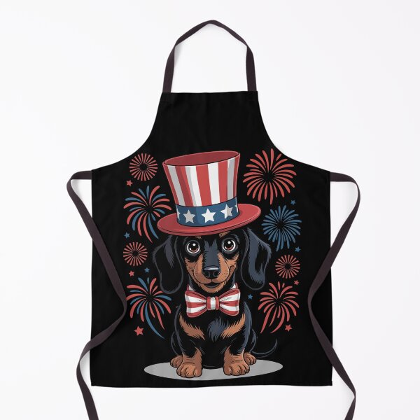Item preview, Dachshund in Patriotic Hat designed and sold by jkrphoto.
