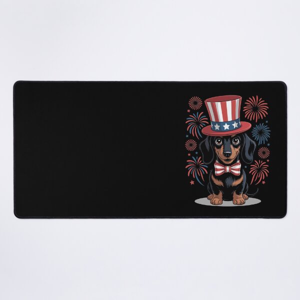 Item preview, Dachshund in Patriotic Hat designed and sold by jkrphoto.
