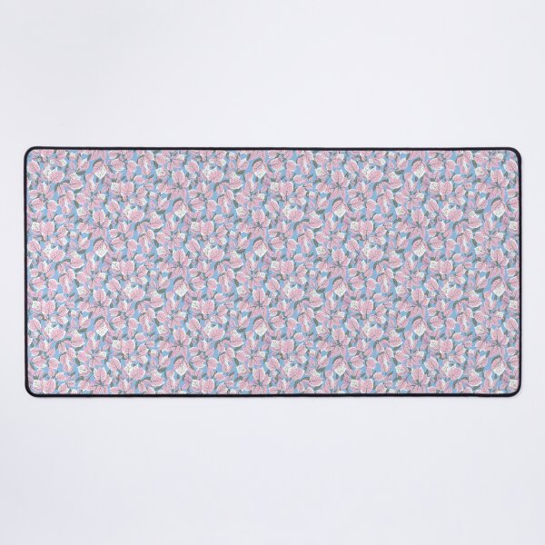 Item preview, Pink on Paros - Aegean Summer - light blue designed and sold by Stephanie Fiona Design.