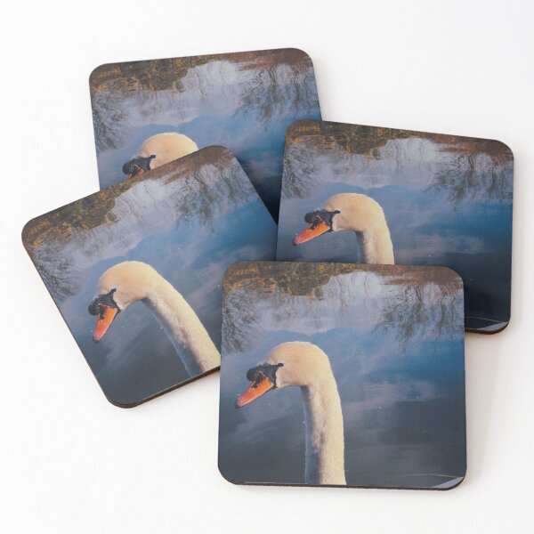 Item preview, portrait of a swan (forth & clyde canal, scotland)  designed and sold by photosbykel.