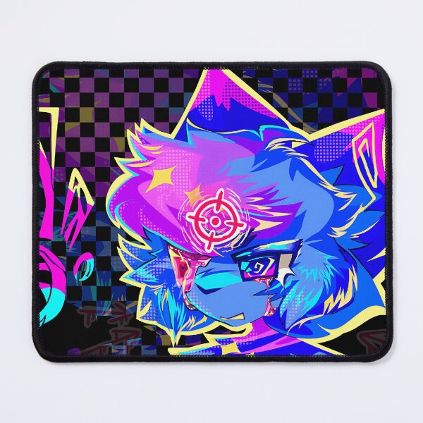 Item preview, Azure...? Are You Awake? Furry Fandom Cyberpunk Gamer designed and sold by EckGalleryT.
