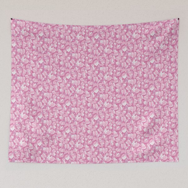 Item preview, Pink on Paros - Aegean Summer - dark pink white designed and sold by Stephanie Fiona Design.