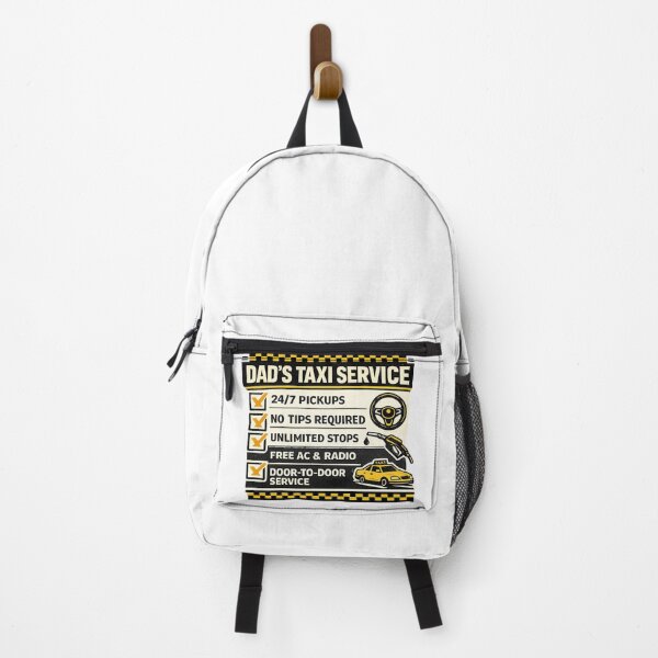 Item preview, Dad's Taxi Service Funny Vintage Ad Style designed and sold by chattsuede.