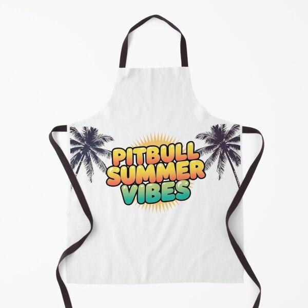 Item preview, Pitbull Summer Vibes Bubble Letters designed and sold by My Pitbull Place.