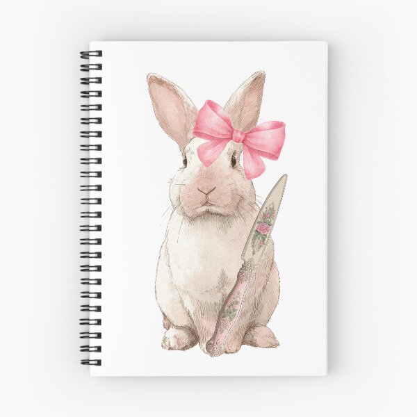 Item preview, Victorian Coquette Bunny with Rococo Knife Sticker designed and sold by mimesshop.
