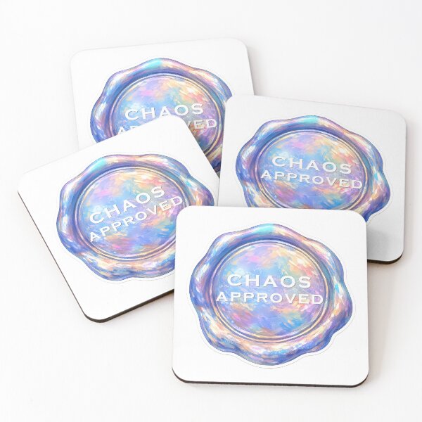 Item preview, Chaos Approved — Neurodivergent Sticker — ADHD Gift — Neurospicy — Chaotic Good designed and sold by NeurOriginal.