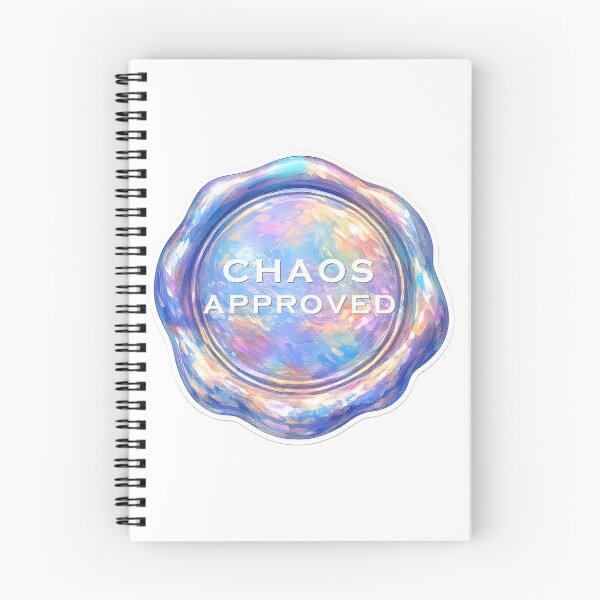 Item preview, Chaos Approved — Neurodivergent Sticker — ADHD Gift — Neurospicy — Chaotic Good designed and sold by NeurOriginal.