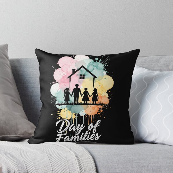 Item preview, Day of Families Watercolor Home Art designed and sold by Ekracreatives.