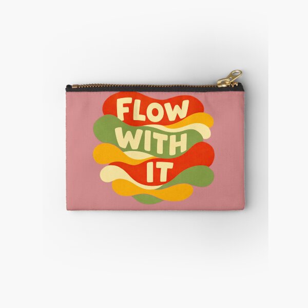 Item preview, FLOW WITH IT Organic Abstract Shapes Earth Tones Design designed and sold by DarVibe Designs.