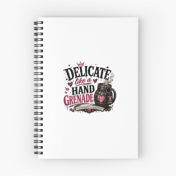 Item preview, DELICATE LIKE A HAND GRENADE designed and sold by MyKillerBrew.