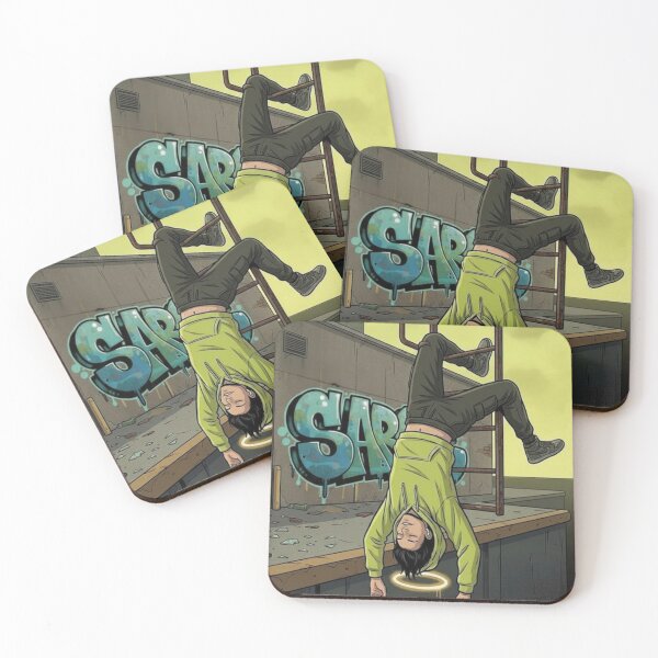 Item preview, The Hanged Man Urban Tarot Graffiti Street Art designed and sold by LouDSarG.