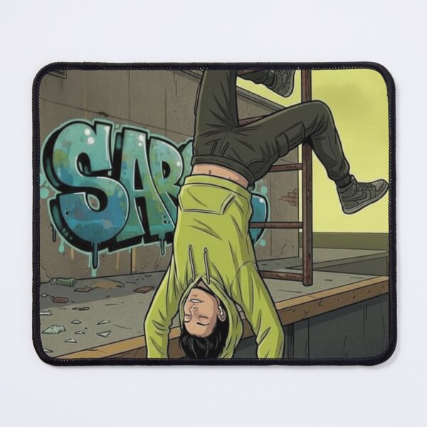 Item preview, The Hanged Man Urban Tarot Graffiti Street Art designed and sold by LouDSarG.