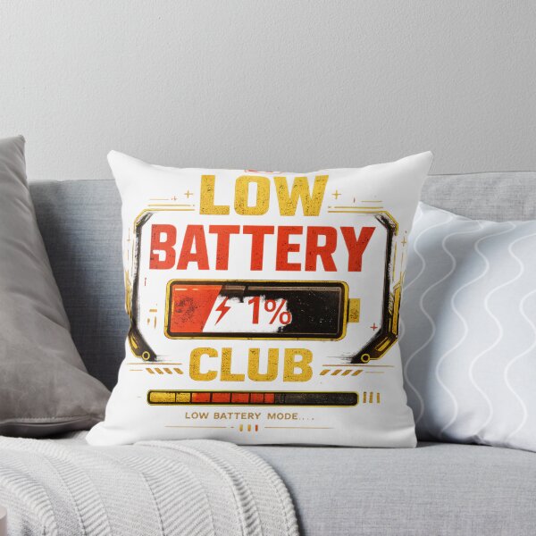 Item preview, Low Battery Club Cyberpunk Introvert Design designed and sold by LowBatteryStudio ⭐.