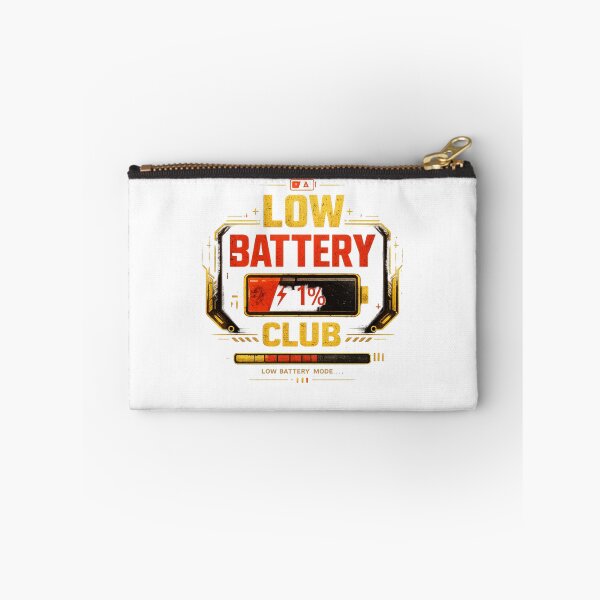 Item preview, Low Battery Club Cyberpunk Introvert Design designed and sold by LowBatteryStudio ⭐.