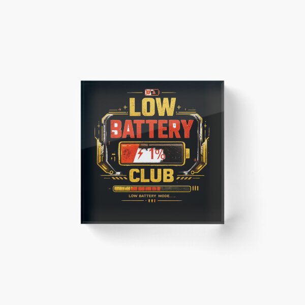 Item preview, Low Battery Club Cyberpunk Introvert Design designed and sold by LowBatteryStudio ⭐.