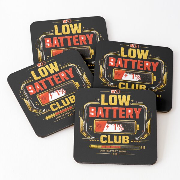 Item preview, Low Battery Club Cyberpunk Introvert Design designed and sold by LowBatteryStudio ⭐.