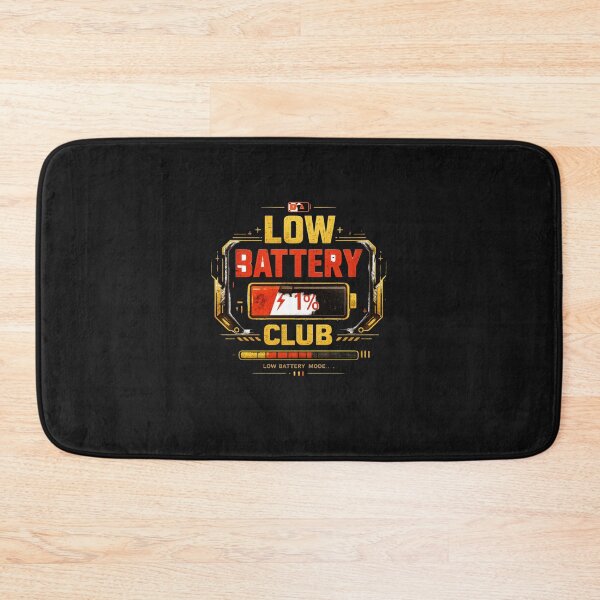 Aperçu de l'œuvre Low Battery Club Cyberpunk Introvert Design créée et vendue par LowBatteryStudio ⭐.