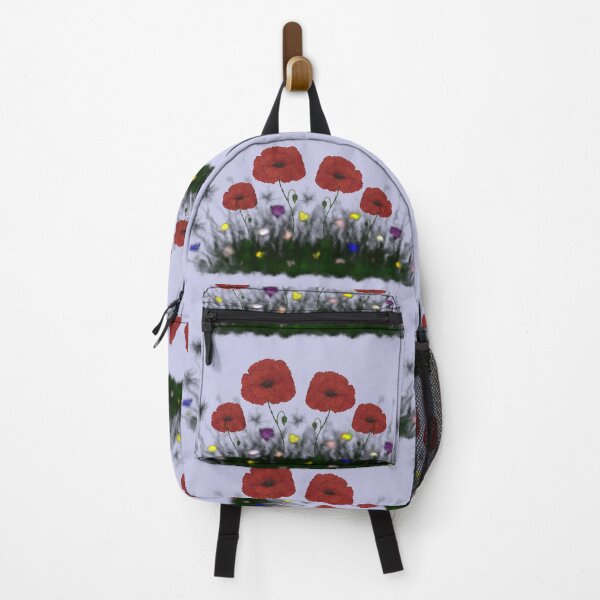 Item preview, Summer meadow with large poppy blossoms designed and sold by creaphyl28.