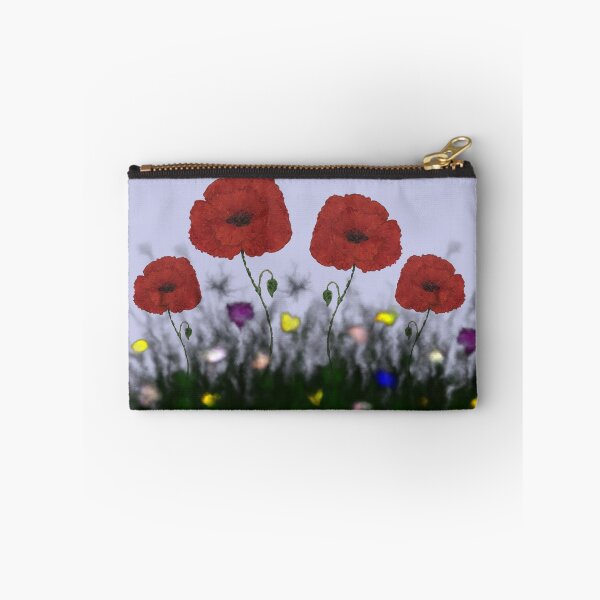 Item preview, Summer meadow with large poppy blossoms designed and sold by creaphyl28.