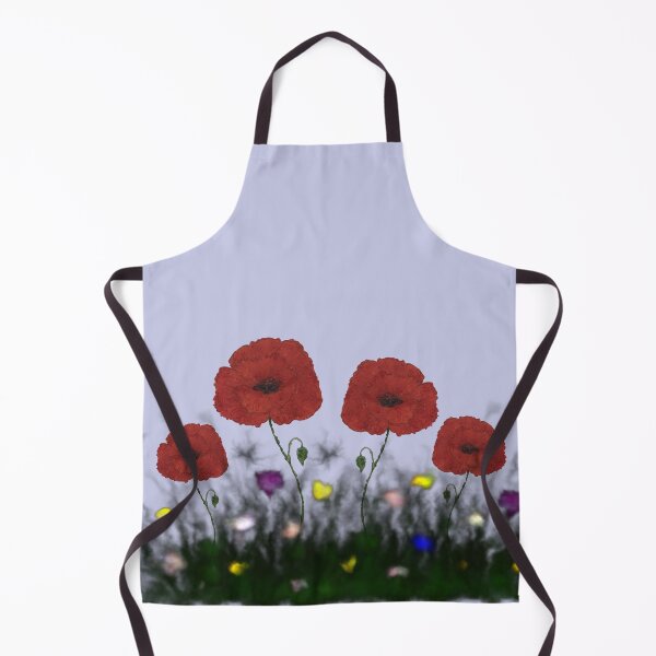 Item preview, Summer meadow with large poppy blossoms designed and sold by creaphyl28.