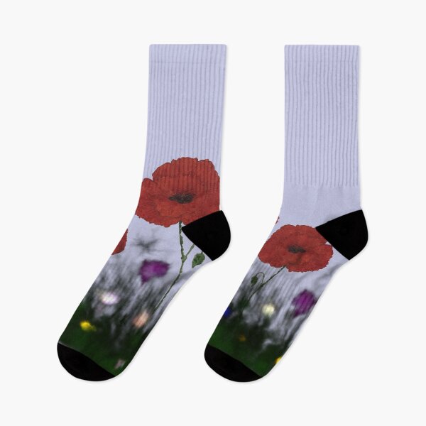 Item preview, Summer meadow with large poppy blossoms designed and sold by creaphyl28.