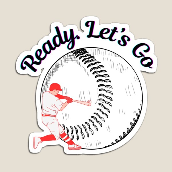 Item preview, Baseball Season ready lets go designed and sold by KeysSewingPlus.