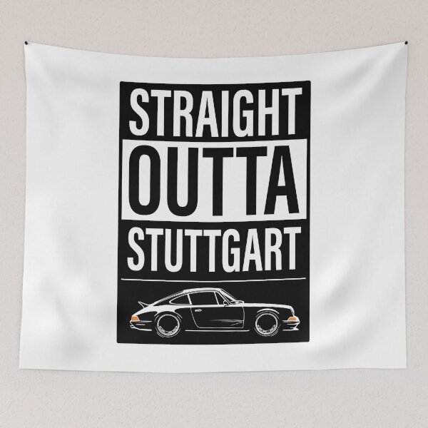 Item preview,  Straight Outta Stuttgart 911 RS designed and sold by blackdogshop.
