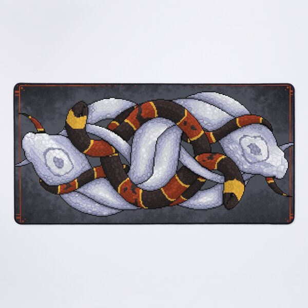 Item preview, Cobras and Corals Pixel Art designed and sold by spicynoodleart.