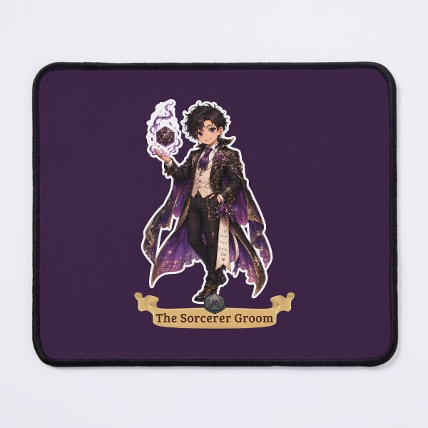 Item preview, The Sorcerer Groom | Wedding design chibi roleplaying couple RPG designed and sold by Love&Geek.