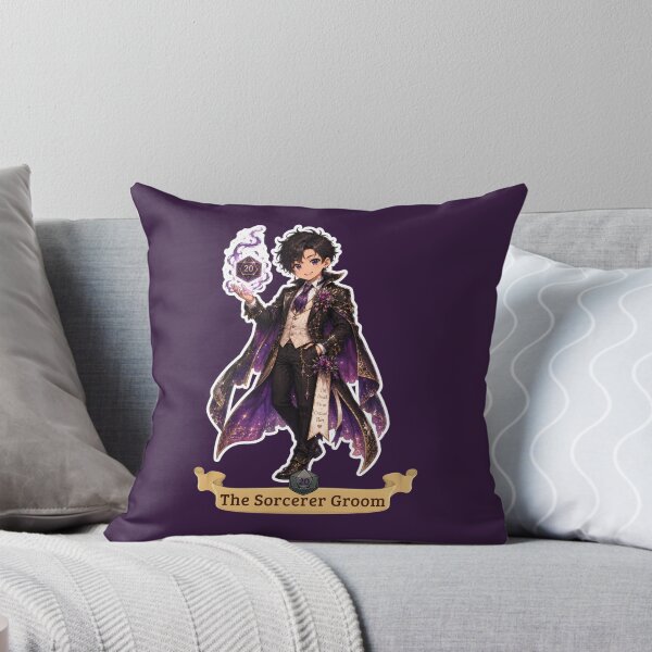 Item preview, The Sorcerer Groom | Wedding design chibi roleplaying couple RPG designed and sold by Love&Geek.