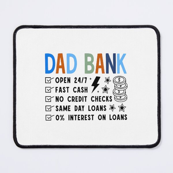 Item preview, Funny Dad Bank Funny Father's Day,Dad Quote,dad Joke,dad Saying designed and sold by URGlden.