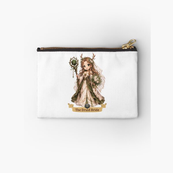 Item preview, The Druid Bride | Wedding design chibi roleplaying couple RPG designed and sold by Love&Geek.