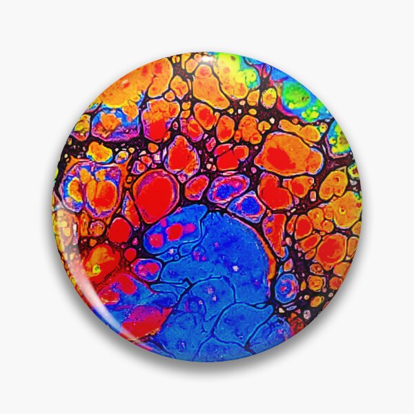 Item preview, Vibrant Cell Pour Acrylic Fluid Art designed and sold by Cerafus.