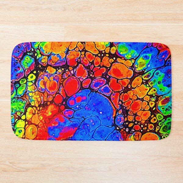 Item preview, Vibrant Cell Pour Acrylic Fluid Art designed and sold by Cerafus.