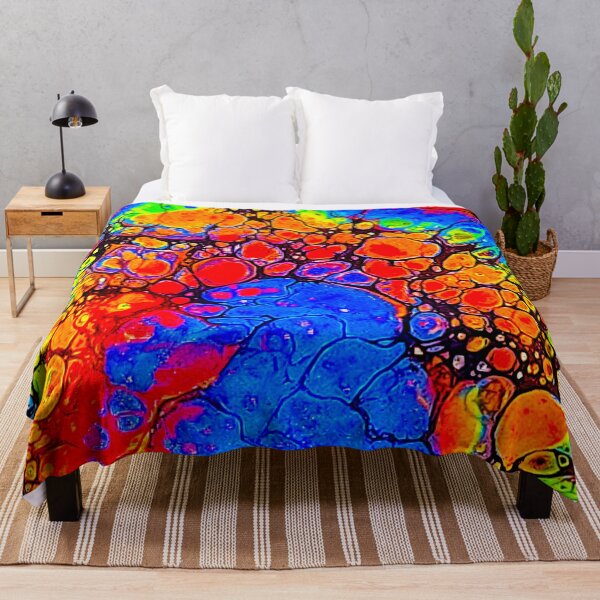 Item preview, Vibrant Cell Pour Acrylic Fluid Art designed and sold by Cerafus.