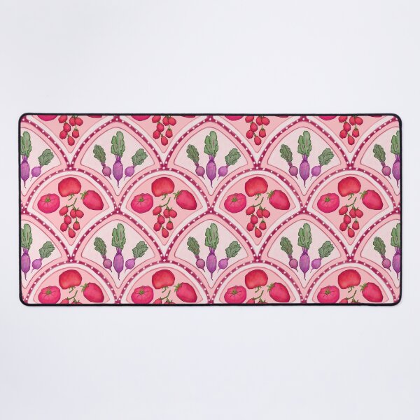 Item preview, Tomato Red scalloped edge Garden vegetable pattern designed and sold by EmmaSB-Designs.