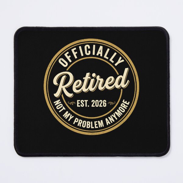 Item preview, Officially Retired 2026 Funny Retro Quote Not My Problem Anymore designed and sold by MysticMirth.