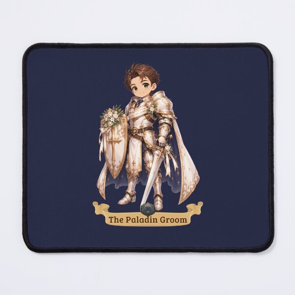 Item preview, The Paladin Groom | Wedding design chibi roleplaying couple RPG designed and sold by Love&Geek.