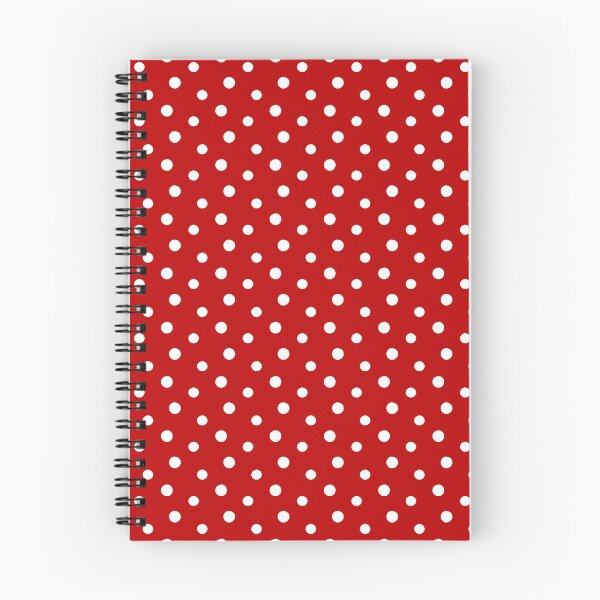 Item preview, Red and White Small Dots  designed and sold by Sharon Schwalbe.