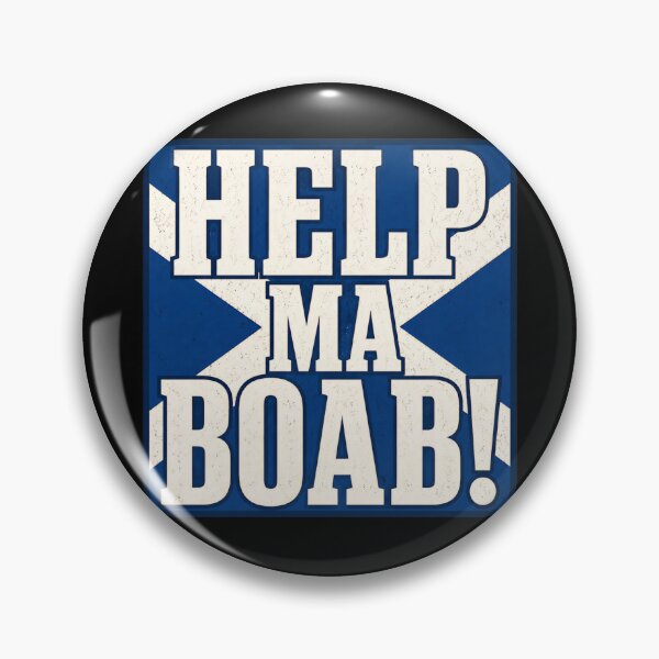 Item preview, Help Ma Boab Scottish Pride Saltire Scotland Heritage designed and sold by ArcanePrintsxo.