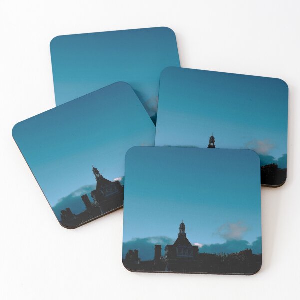 Item preview, edinburgh skyline on a beautiful spring evening designed and sold by photosbykel.