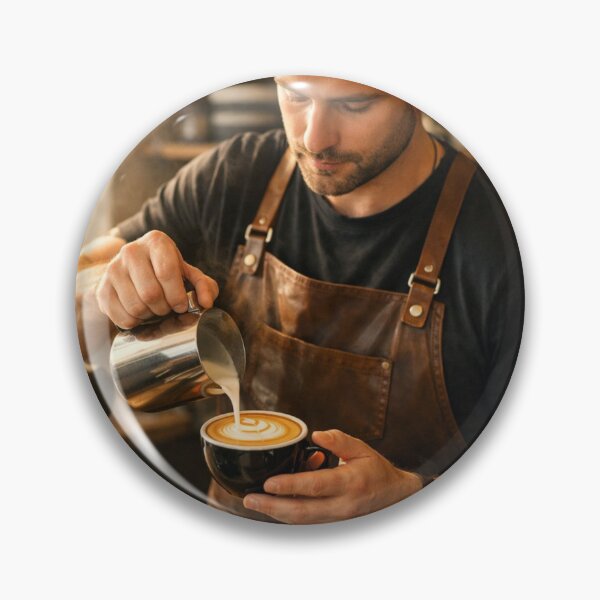 Item preview, The Art of Latte in the Coffee Shop. designed and sold by JoyNest = "The nest of joy".