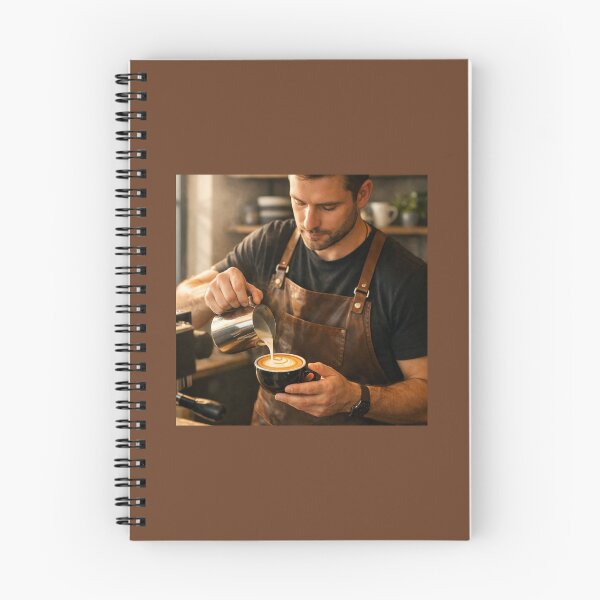 Item preview, The Art of Latte in the Coffee Shop. designed and sold by JoyNest = "The nest of joy".