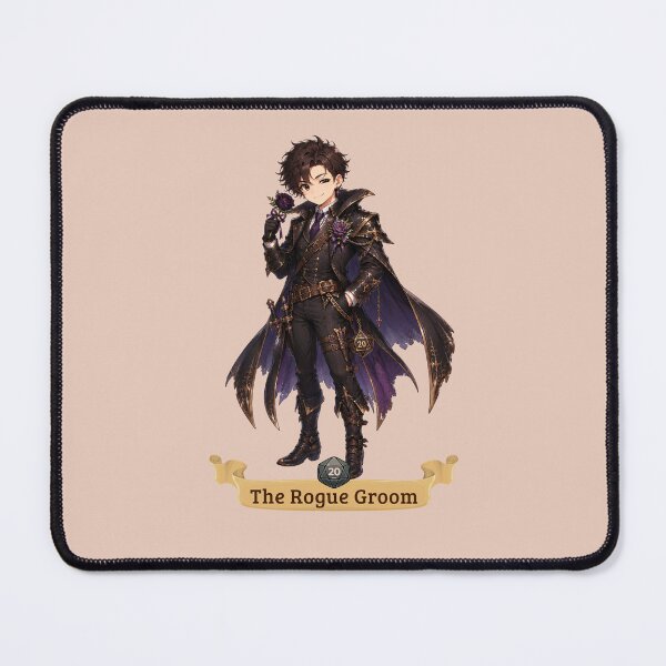 Item preview, The Rogue Groom | Wedding design chibi roleplaying couple RPG designed and sold by Love&Geek.