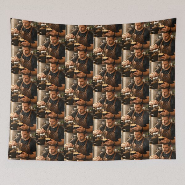 Item preview, The Art of Latte in the Coffee Shop. designed and sold by JoyNest = "The nest of joy".