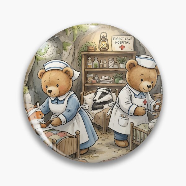 Item preview, Forest Cave Hospital designed and sold by KilgoreCreates.